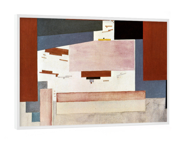 Poster mit weißem Rahmen "Suprematie" artboxONE - Abstrakt,Geometrie