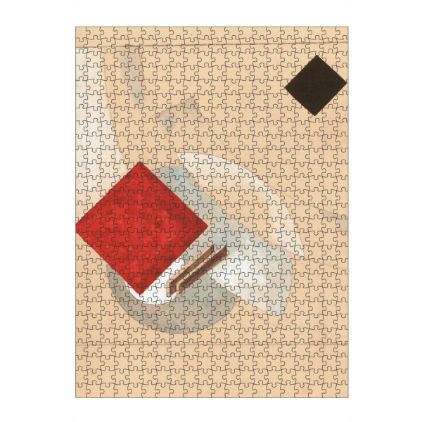 artboxONE Puzzle "Geschichte der 2. Quadrate" artboxONE - Abstrakt,Geometrie