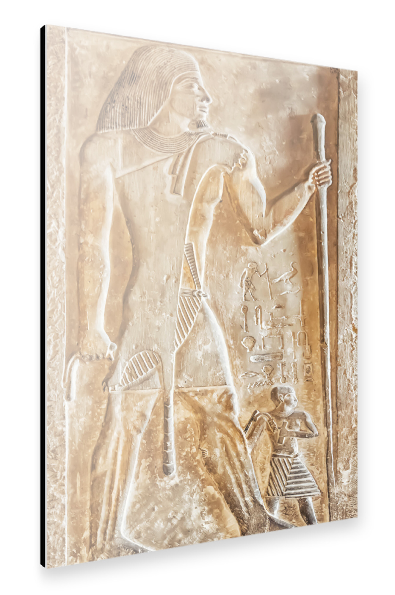 Alu-Dibond "Egyptian sculpture" 30x20 cm artboxONE