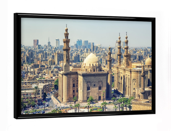 Poster mit schwarzem Rahmen "Cairo City" artboxONE - Städte,Reise,Architektur,Reise / Afrika,Reise / Länder