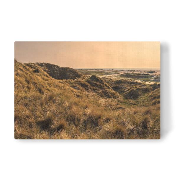 Leinwandbild "Düne, Strand, Abendlicht" artboxONE - Natur,Reise,Reise / Strand und Meer