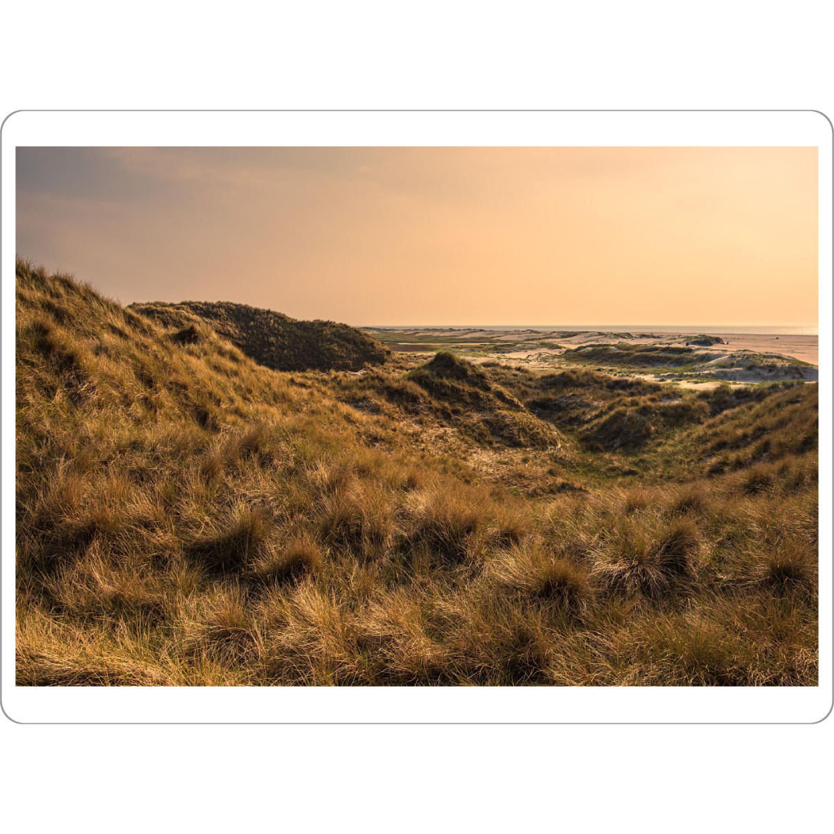 Tischset "Düne, Strand, Abendlicht" artboxONE - Natur,Reise,Reise / Strand und Meer