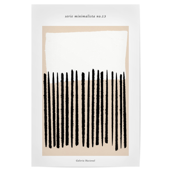 Poster 30x20 cm "Serie minimalista no.thirteen" artboxONE - Abstrakt,Geometrie