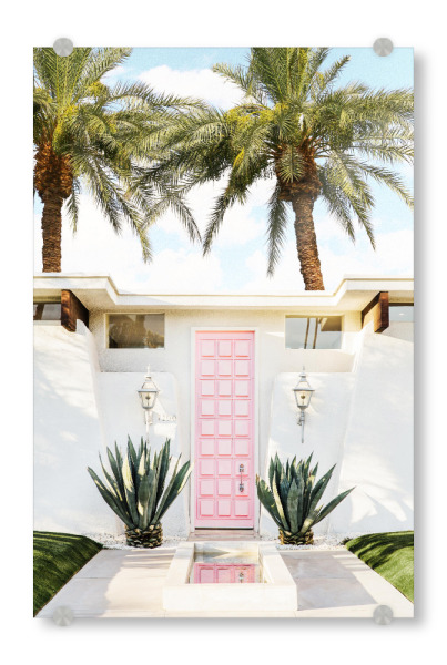 Acrylglasbild "Palm Springs House" artboxONE - Architektur,Städte / Los Angeles