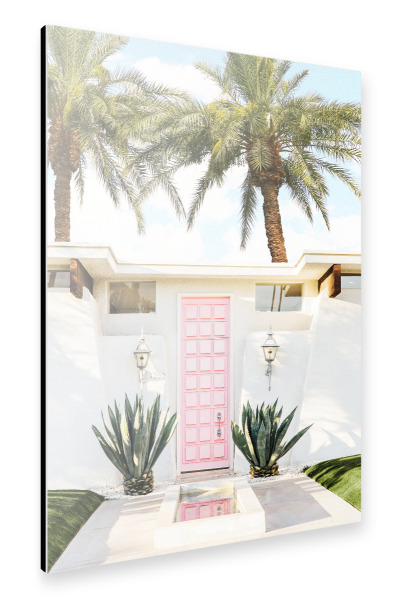Alu-Dibond "Palm Springs House" 30x20 cm artboxONE