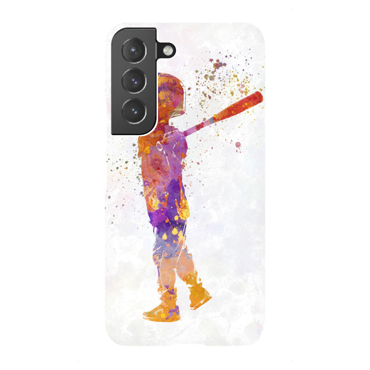 Samsung Galaxy "Watercolor kids baseball-b" Premium-Case Handyhülle artboxONE