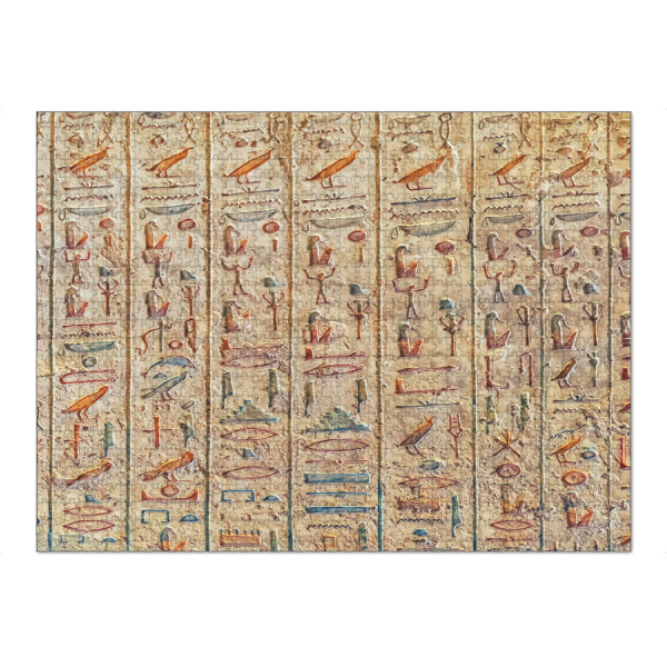 Puzzle Ravensburger "Hieroglyphs" artboxONE - Typografie,Reise,Architektur,Reise / Afrika,Reise / Länder