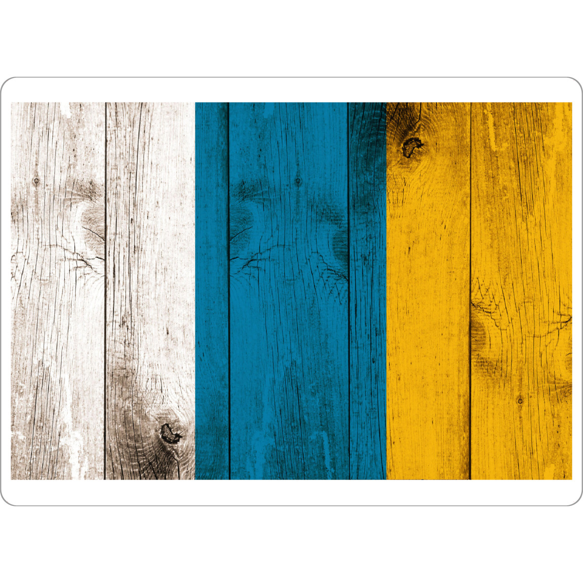 Tischset "Kanaren Flagge" artboxONE - Reise,Abstrakt