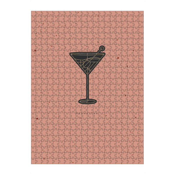 Puzzle Ravensburger "Art deco Manhattan cocktail" artboxONE - Essen & Trinken / Alkohol