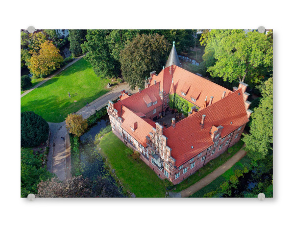 Acrylglasbild "Schloss Hamburg-Bergedorf" artboxONE - Städte,Städte / Hamburg,Reise,Architektur,Reise / Länder