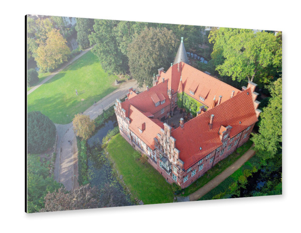 Alu-Dibond "Schloss Hamburg-Bergedorf" 30x20 cm artboxONE