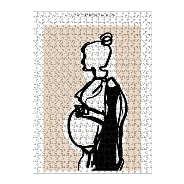 Puzzle Ravensburger "Serie minimalista no.nine" artboxONE - Abstrakt,Menschen