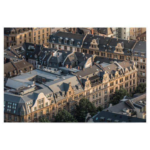 Poster 30x20 cm "Frankfurt Houses" artboxONE - Städte,Architektur,Städte / Frankfurt