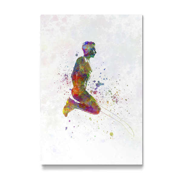 Galerie-Print "Watercolor fitness-c" 30x20 cm artboxONE