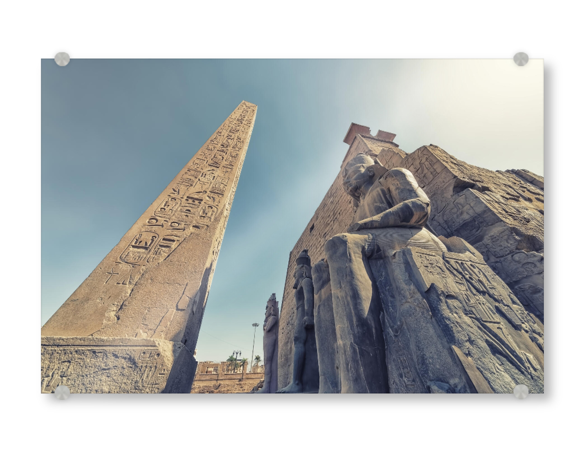 Acrylglasbild "Luxor Temple" artboxONE - Städte,Reise,Architektur,Reise / Afrika,Reise / Länder