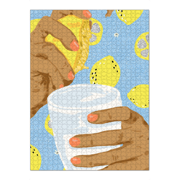 Puzzle Ravensburger "Squeeze The Day" artboxONE - Essen & Trinken