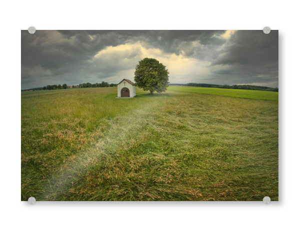 Acrylglasbild "Stürmische Zeiten" artboxONE - Natur,Architektur