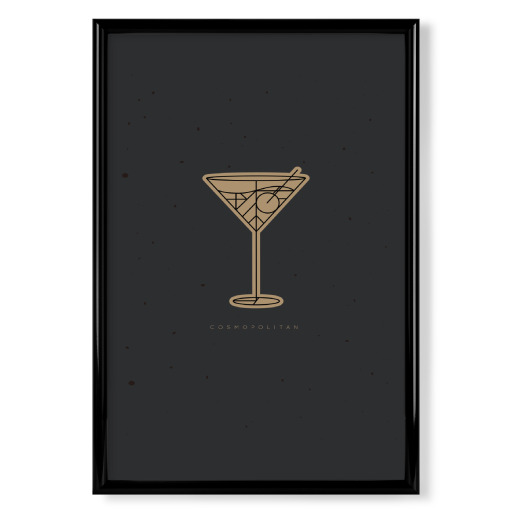 Art deco cosmopolitan dark