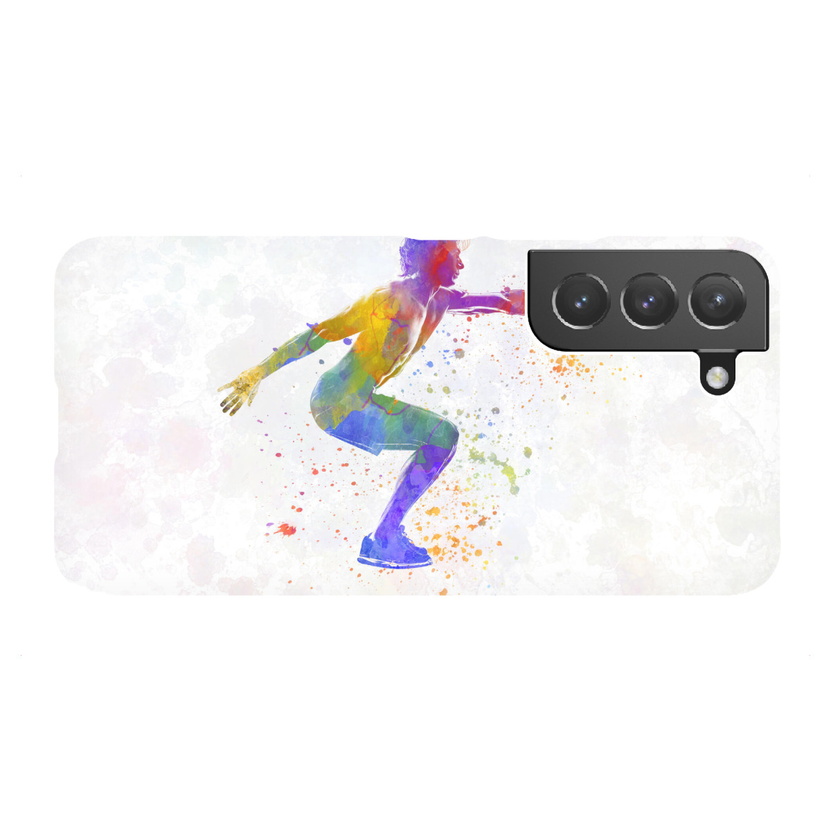 "Watercolor fitness-k"für Samsung Galaxy - Premium-Case Handyhülle artboxONE