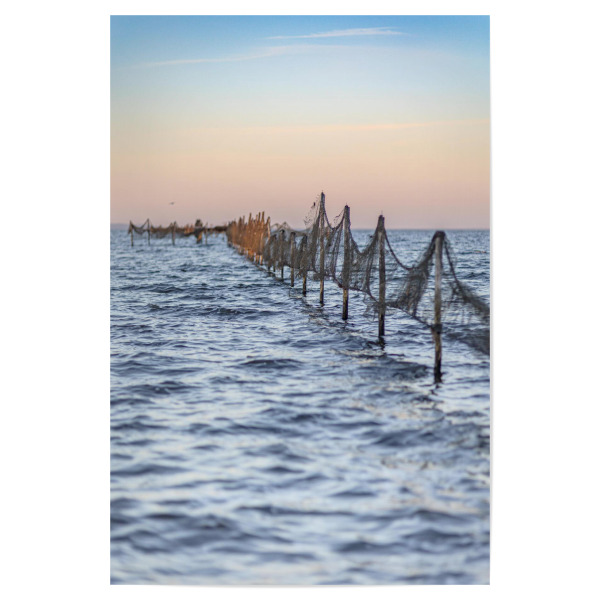 Poster 30x20 cm "Abend am Haff" artboxONE - Natur,Reise,Reise / Strand und Meer