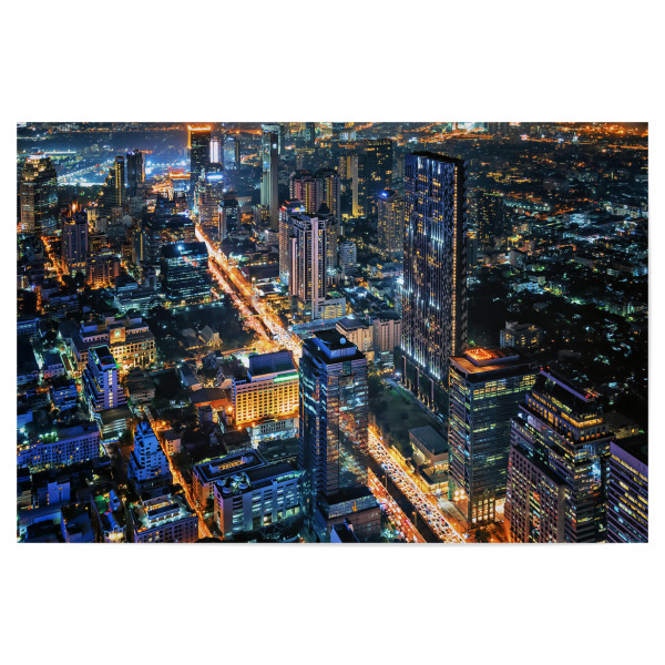 Poster "Sathorn" artboxONE - Städte,Reise,Architektur,Reise / Asien,Reise / Länder