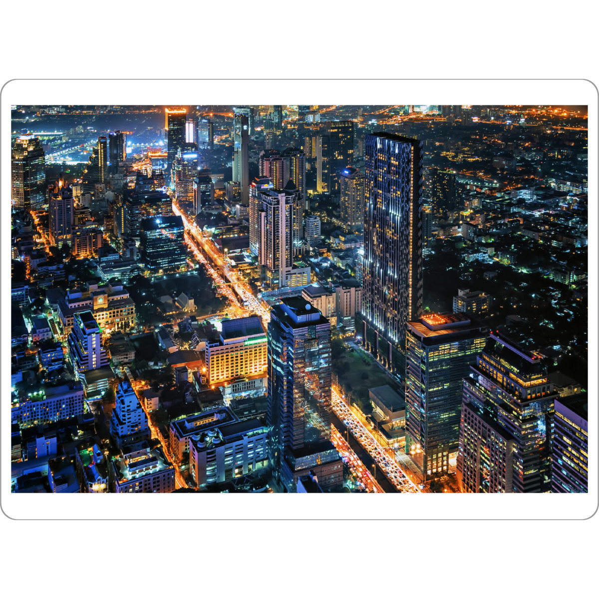 Tischset "Sathorn" artboxONE - Städte,Reise,Architektur,Reise / Asien,Reise / Länder