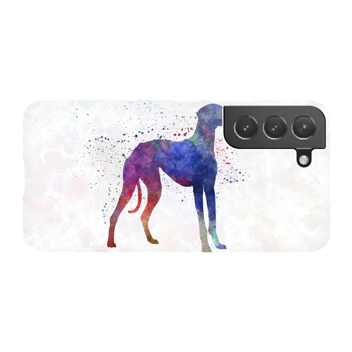 Samsung Galaxy "Arabian Greyhound in watercolor" Premium-Case Handyhülle artboxONE