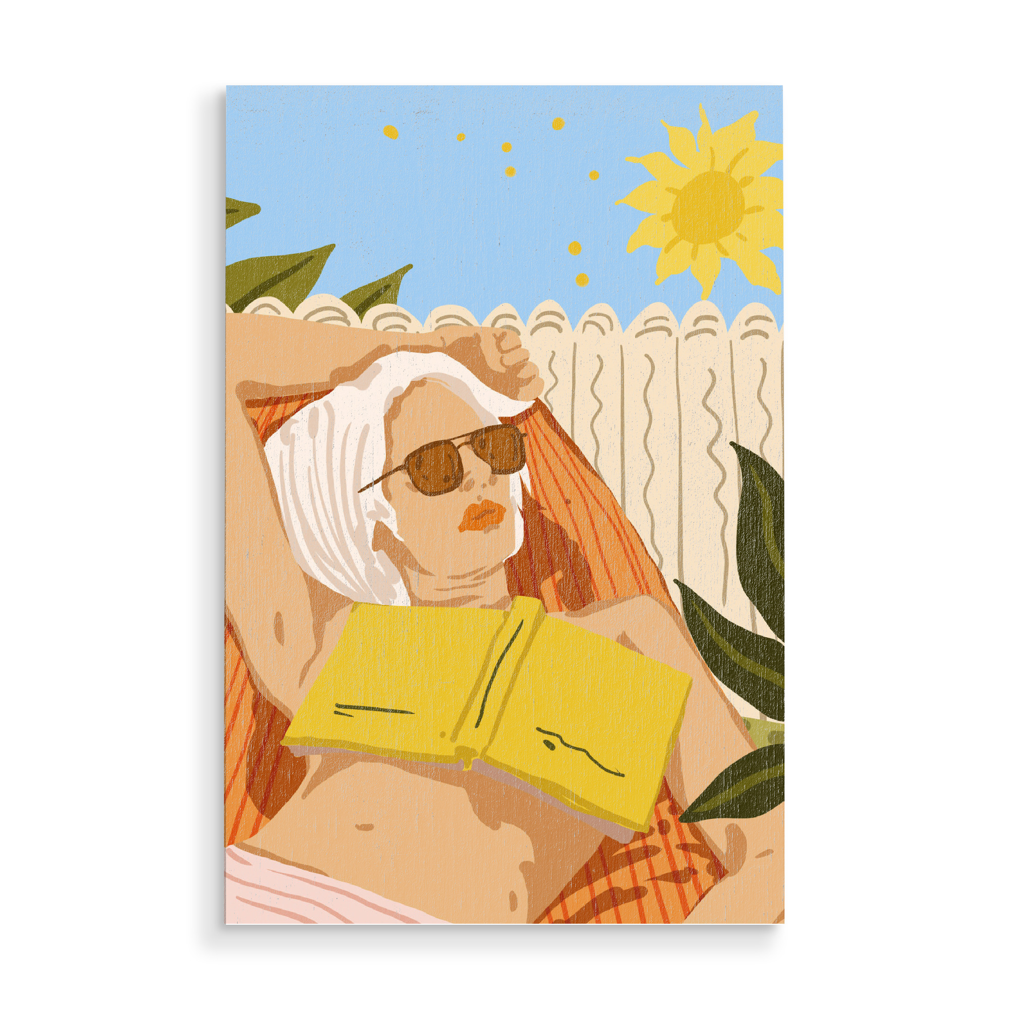 Holzbild "I Love to Travel" artboxONE - Menschen
