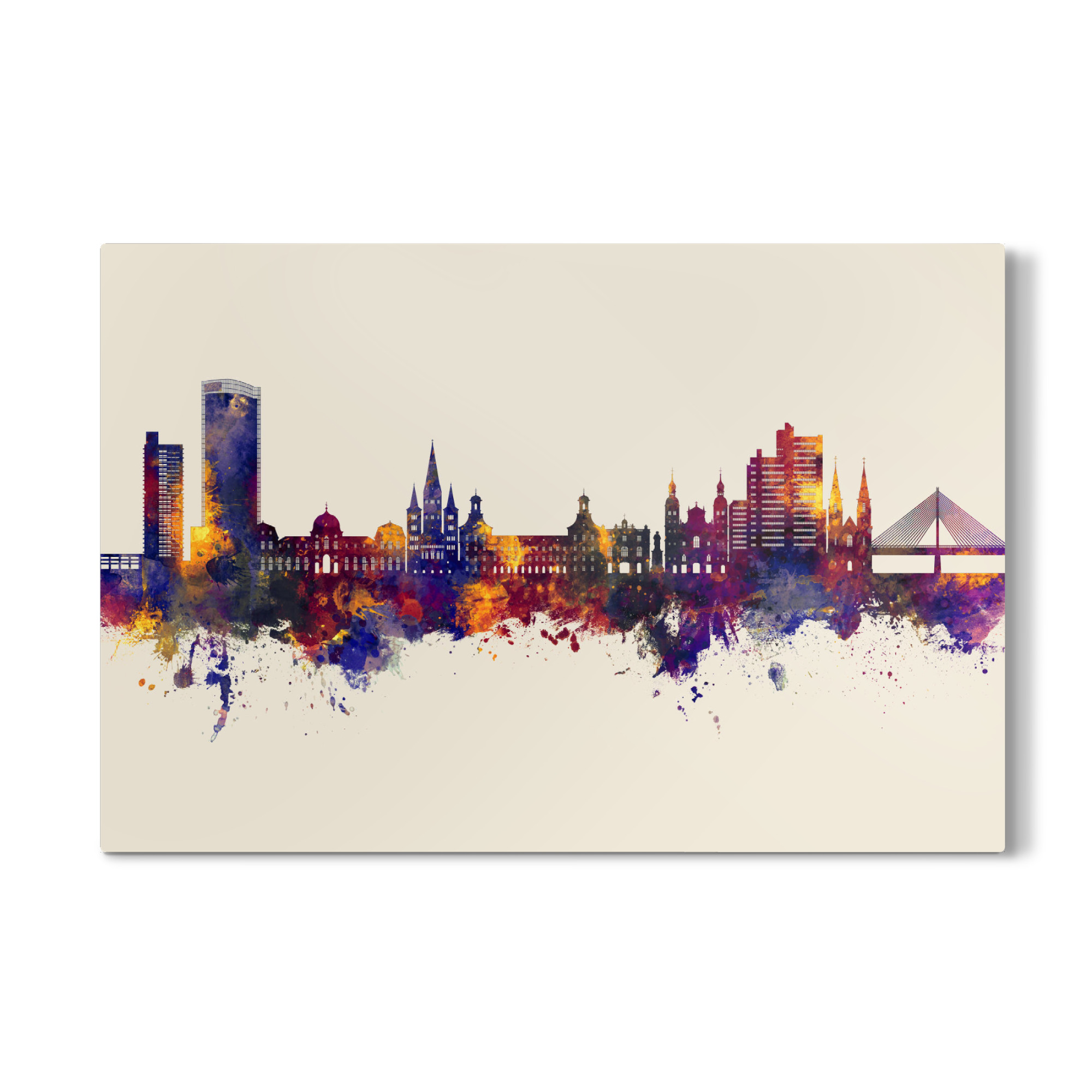 Galerie-Print "Bonn Germany Skyline Autumn" 75x50 cm artboxONE
