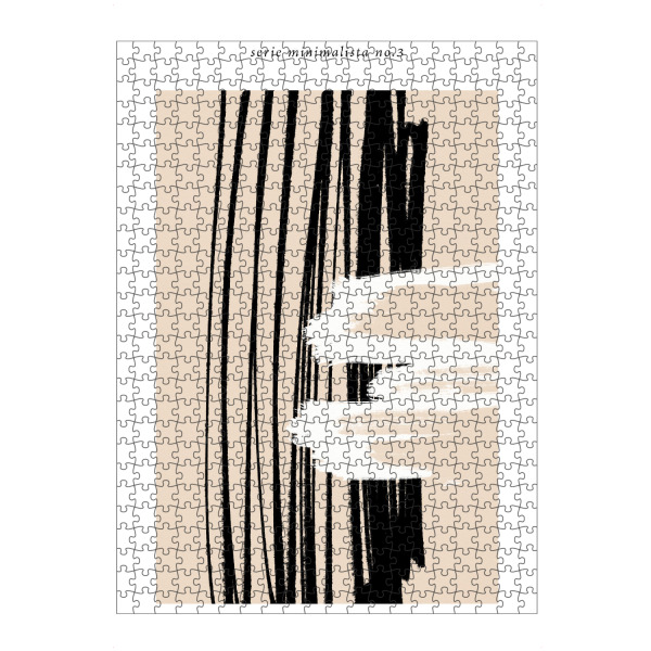 Puzzle Ravensburger "Serie minimalista no.three" artboxONE - Abstrakt