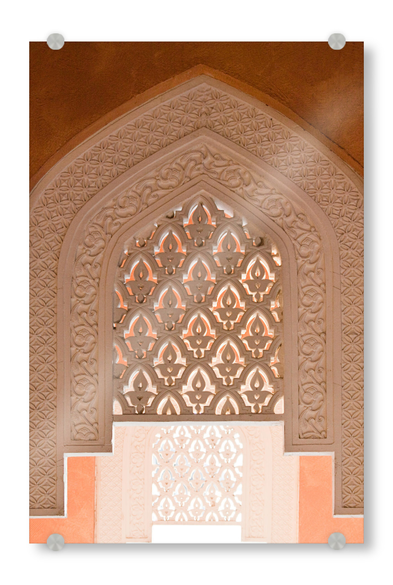 Acrylglasbild "Orientalisches Muster" artboxONE - Architektur