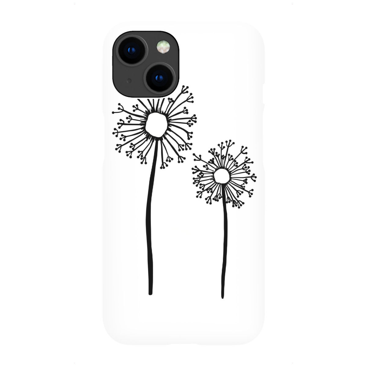 "Zwei Pusteblumen"für iPhone - Premium-Case Handyhülle artboxONE