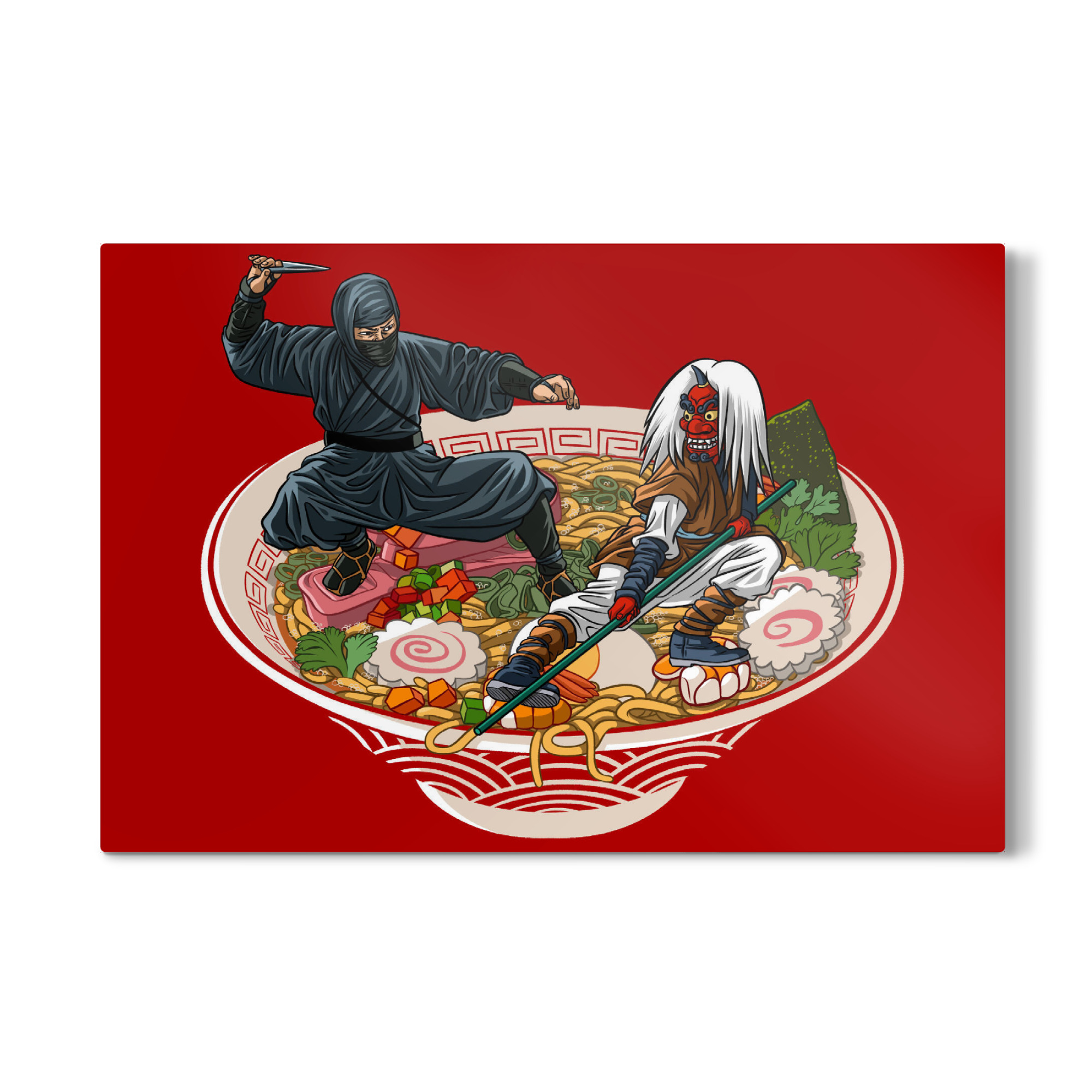 Galerie-Print "Ninjas on Ramen" 75x50 cm artboxONE