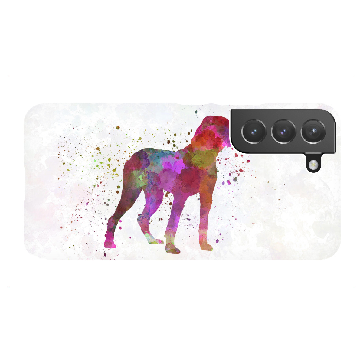 Samsung Galaxy "Pointer Ariège dog in watercolor" Premium-Case Handyhülle artboxONE