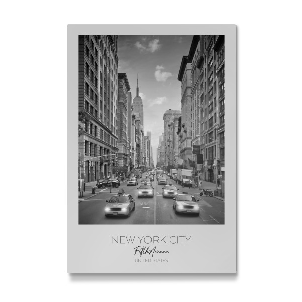 Galerie-Print "Im Fokus: NYC 5th Avenue Verkehr" 30x20 cm artboxONE