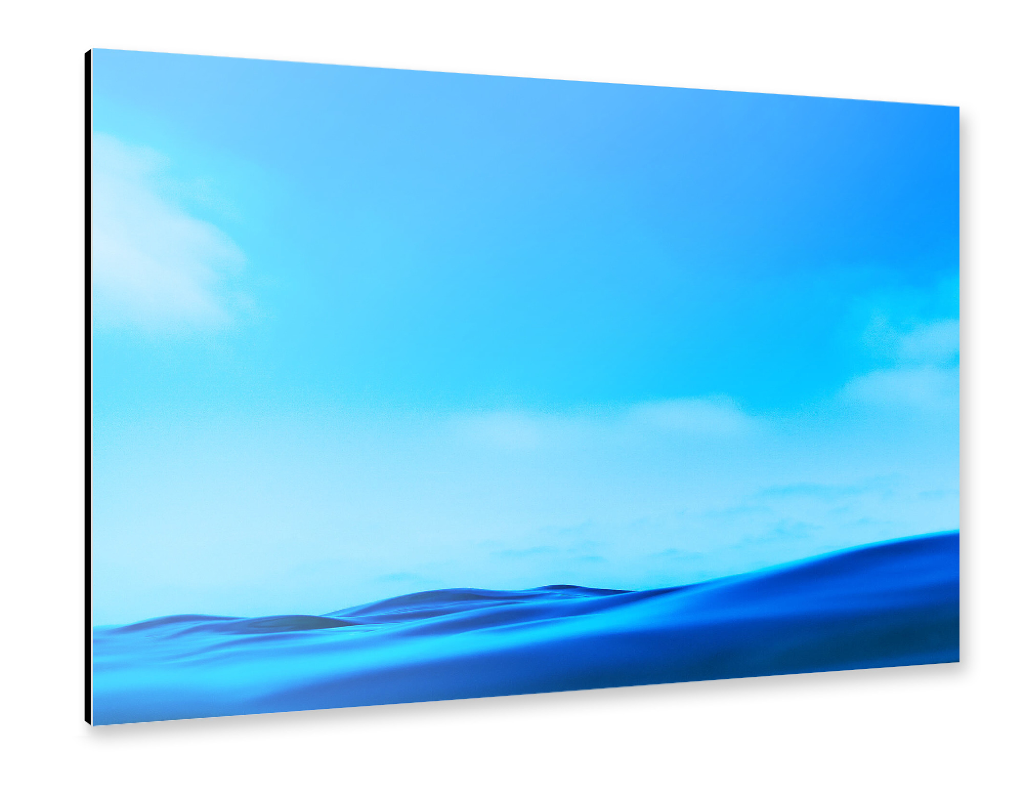 Alu-Dibond "Ruhige Ostsee im Sommer" 75x50 cm artboxONE