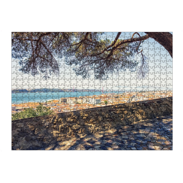 Puzzle Ravensburger "Lisbon View" artboxONE - Städte,Reise,Architektur,Reise / Länder,Städte / Weitere