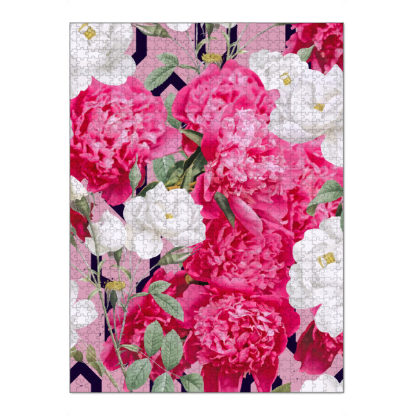 Puzzle Ravensburger "Despite The Forecast" artboxONE - Floral