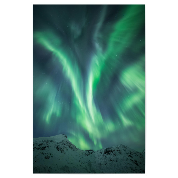 Poster "Lights of the North" artboxONE - Natur,Galaxy