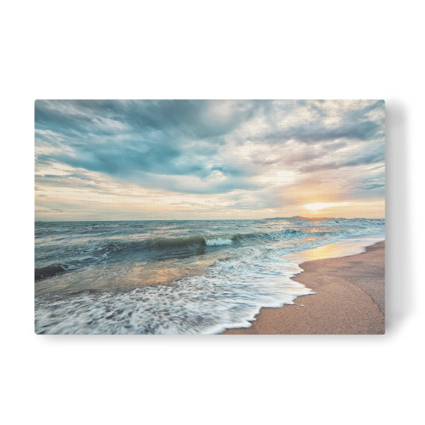 Leinwandbild "Evening Beach" artboxONE - Natur,Reise,Reise / Strand und Meer,Reise / Asien,Reise / Länder