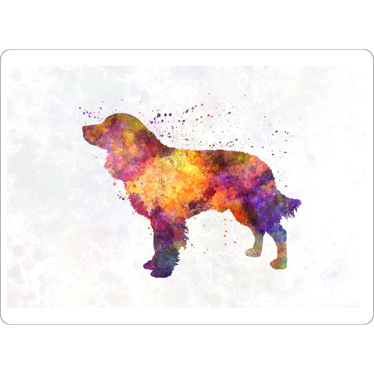 Tischset "American Water Spaniel" artboxONE - Tiere,Abstrakt - Dog,Pet,Childish,Watercolor,Decorative,Children's decoration,Animal,Animals,Dogs