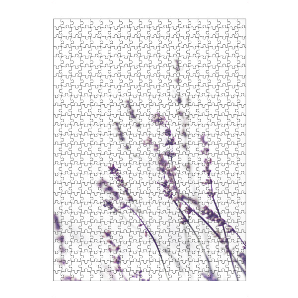Puzzle Ravensburger "Winter Lavendel" artboxONE - Natur,Floral,Abstrakt