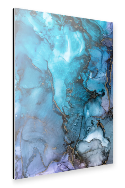 Alu-Dibond "Ruhiger Fluss" 30x20 cm artboxONE