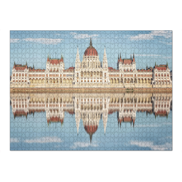 Puzzle Ravensburger "Parliament Reflection" artboxONE - Städte,Reise,Architektur,Reise / Länder,Städte / Budapest