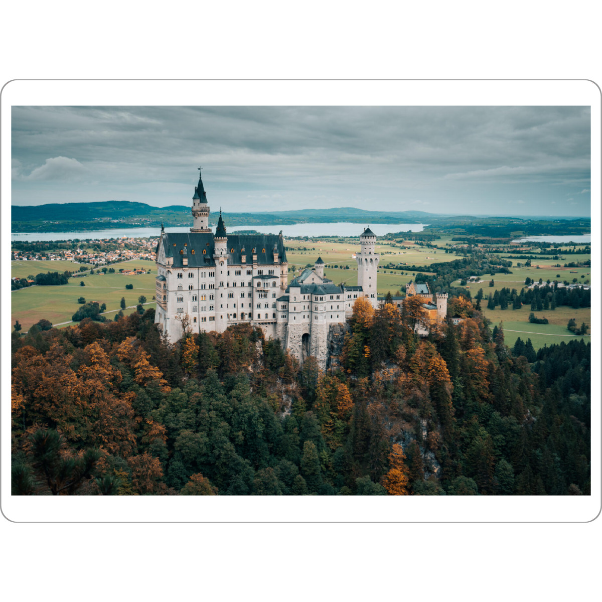 Tischset "Schloss Neuschwanstein, Bayern" artboxONE - Reise,Architektur