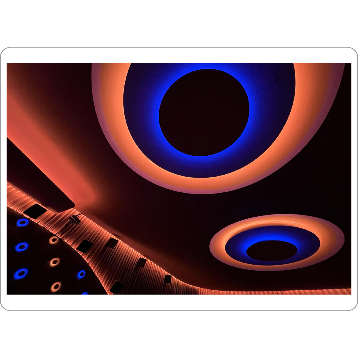 Tischset "Double Eye" artboxONE - Abstrakt,Architektur,Geometrie - Abstrakt,Architektur,Augen,Mystery - Bild abstrakt