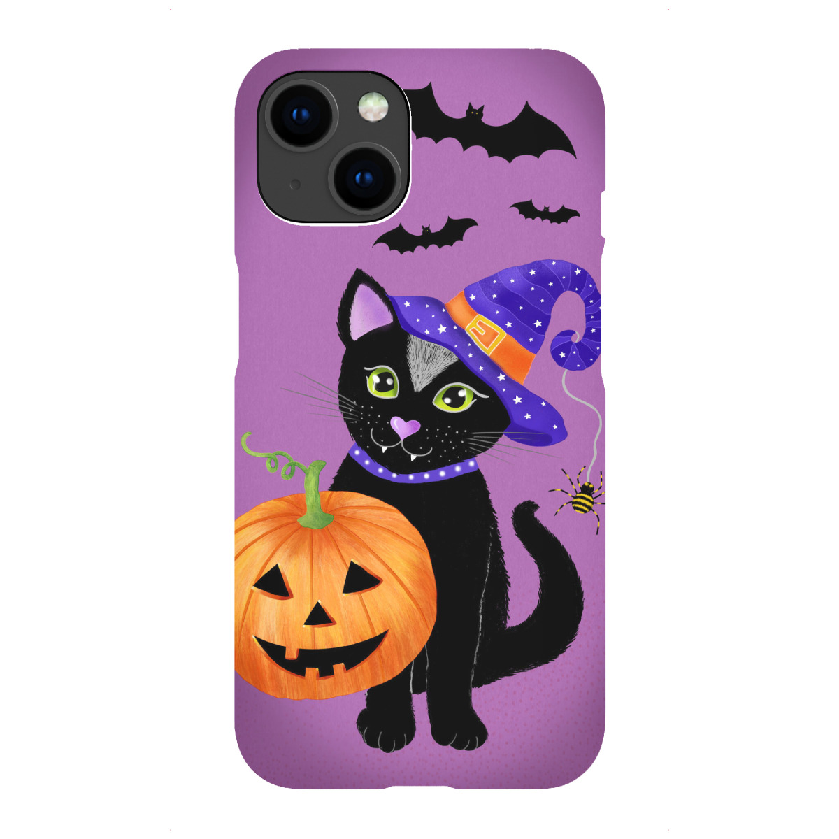 iPhone "Halloween Katze: Meow!!!" Premium-Case Handyhülle artboxONE