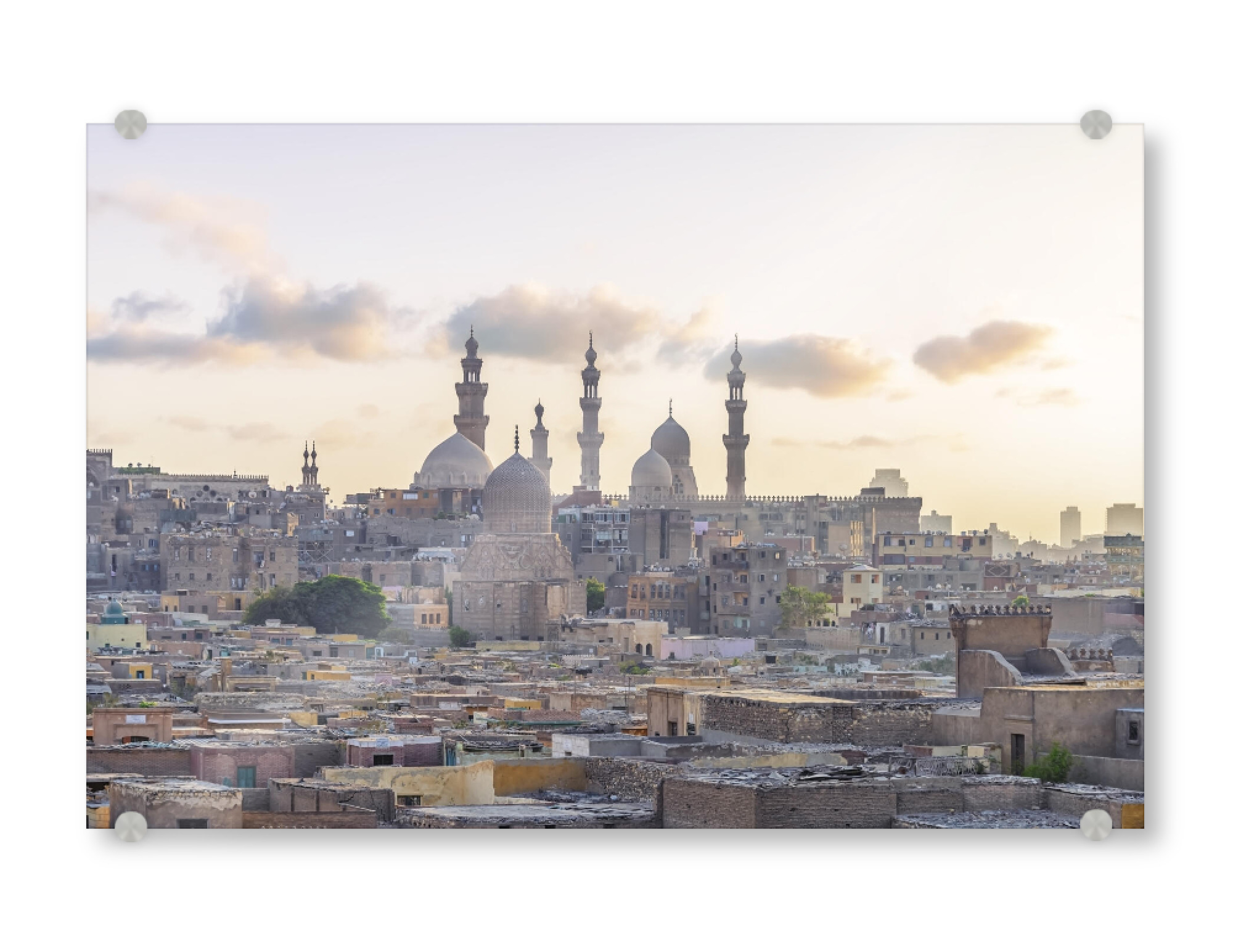 Acrylglasbild "Cairo Sunset" artboxONE - Städte,Reise,Architektur,Reise / Afrika,Reise / Länder