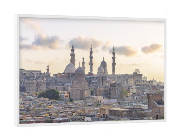 Poster mit weißem Rahmen "Cairo Sunset" artboxONE - Städte,Reise,Architektur,Reise / Afrika,Reise / Länder
