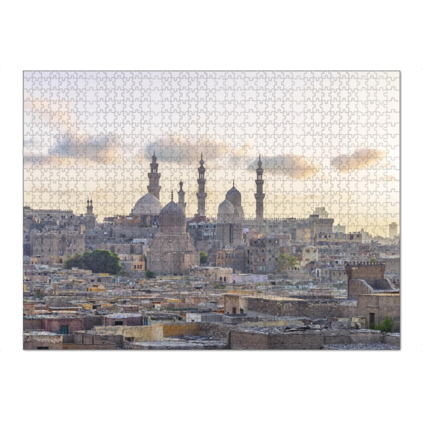 Puzzle Ravensburger "Cairo Sunset" artboxONE - Städte,Reise,Architektur,Reise / Afrika,Reise / Länder